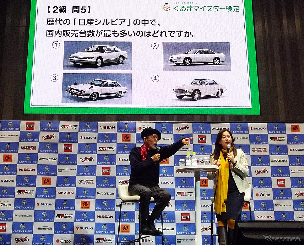 第5回くるまマイスター検定 試験当日「トークショー」（日産グローバル本社ギャラリー、11月26日）