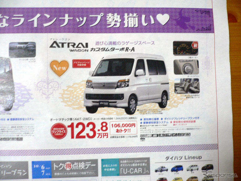 【明日の値引き情報】軽自動車　69万9000円で ミニカ を購入できる!!