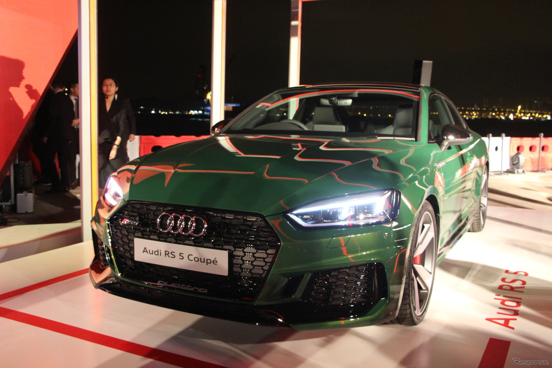 RS5の初お披露目も行われた