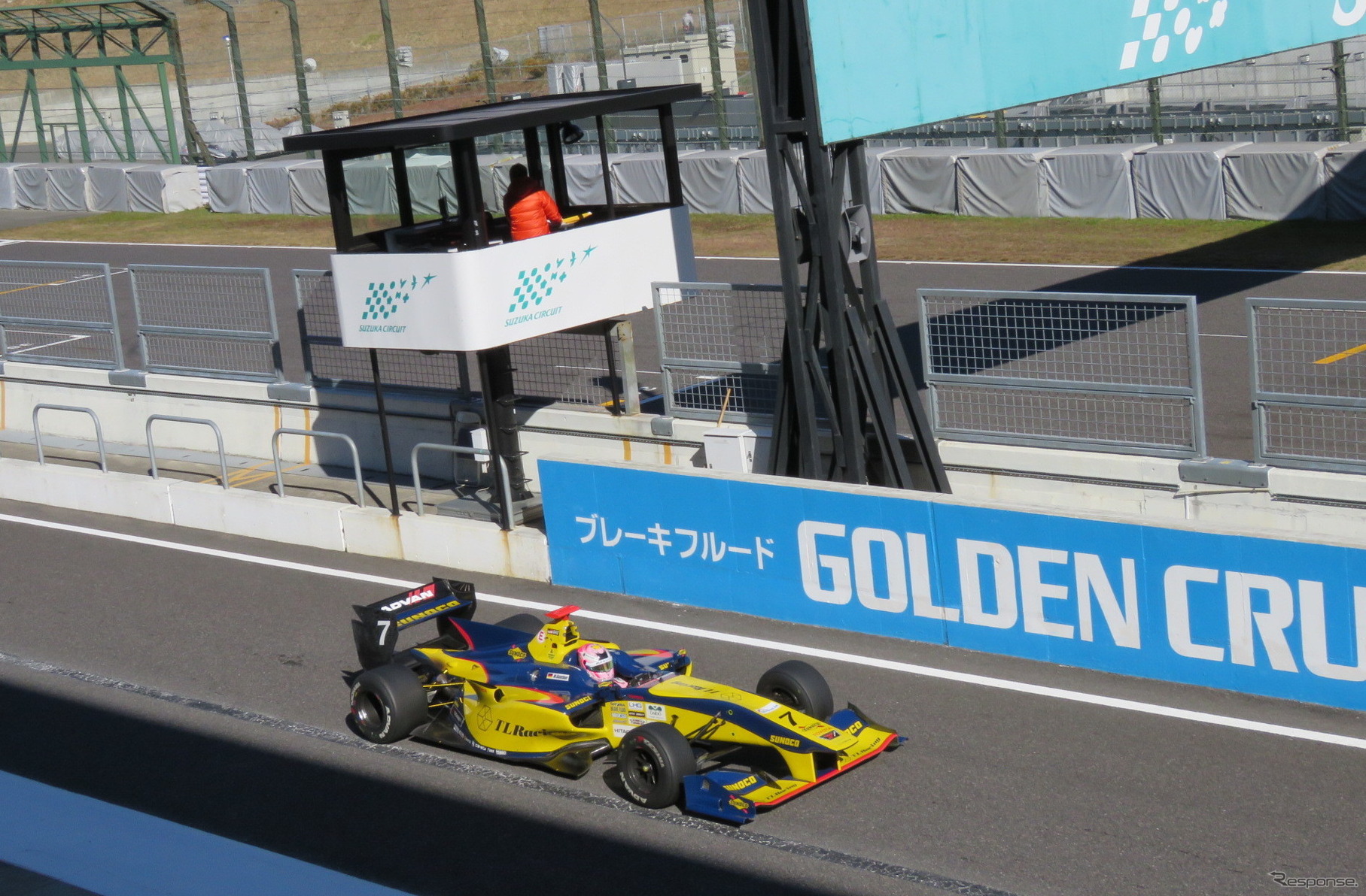 #7 ギュンターは新顔のなかで4番手のタイムをマーク。