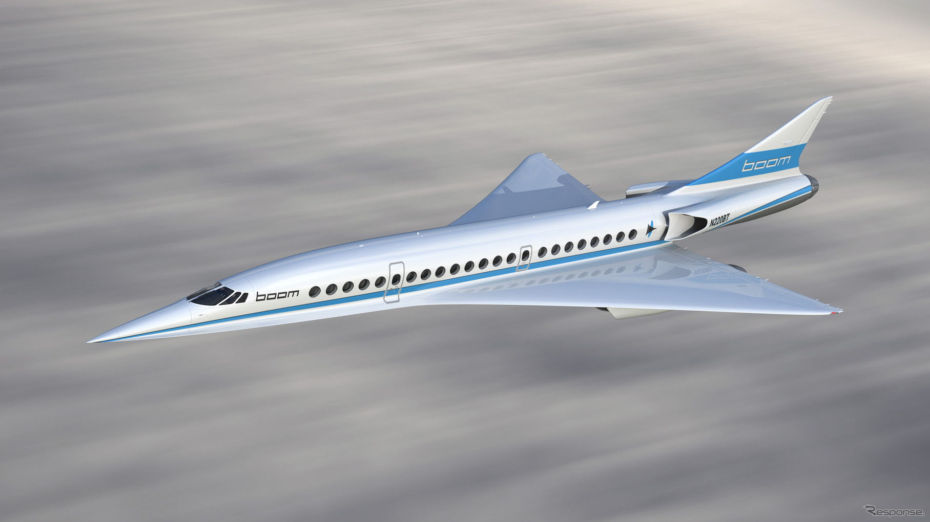 BOOM TECHNOLOGYが開発している超音速旅客機