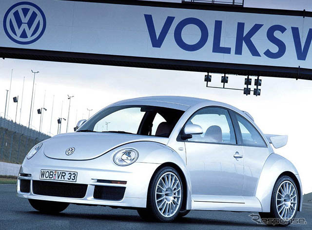 VW『ニュービートル』の最強モデル、日本割り当て分は45台!!