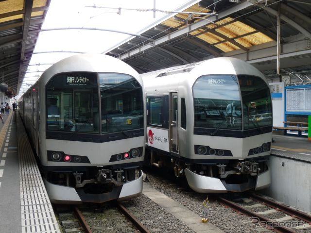 瀬戸大橋線の快速『マリンライナー』。今回の改正で目立った動きはないが、高松駅において深夜帯に高徳線との接続が改善される。