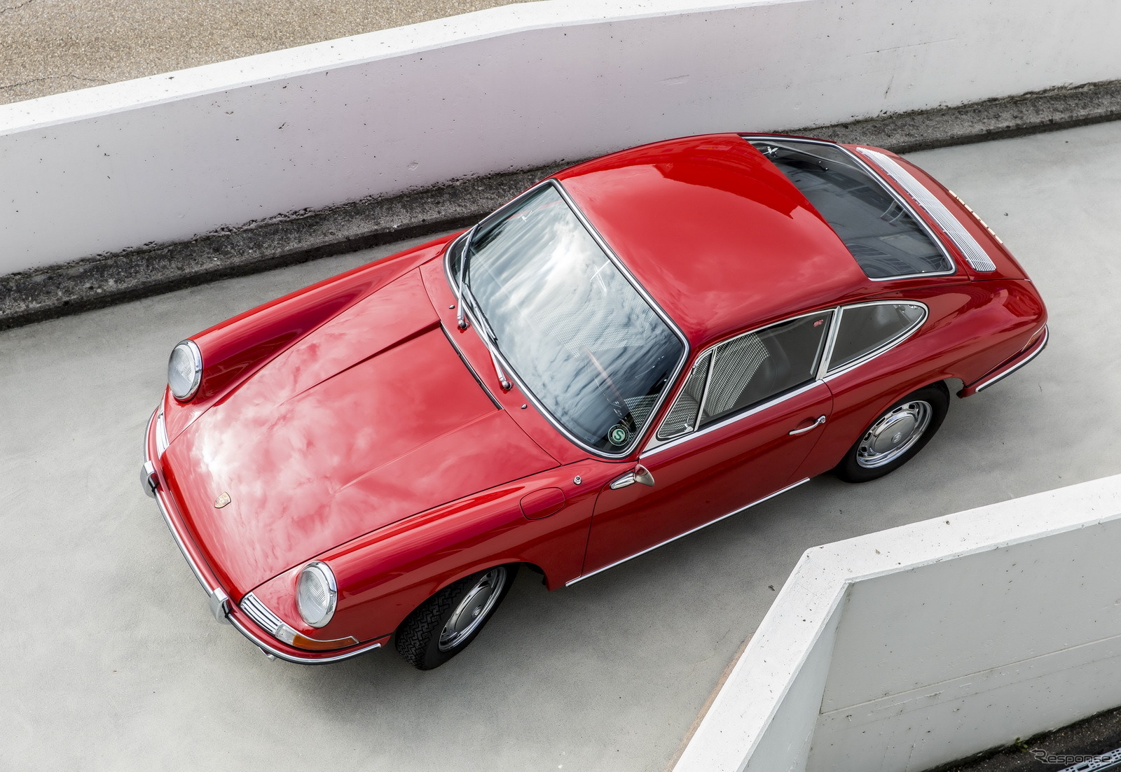 ポルシェミュージアムに収蔵された1964年製ポルシェ911（901）