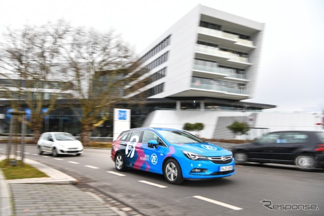 ZFの最新の自動運転開発車両