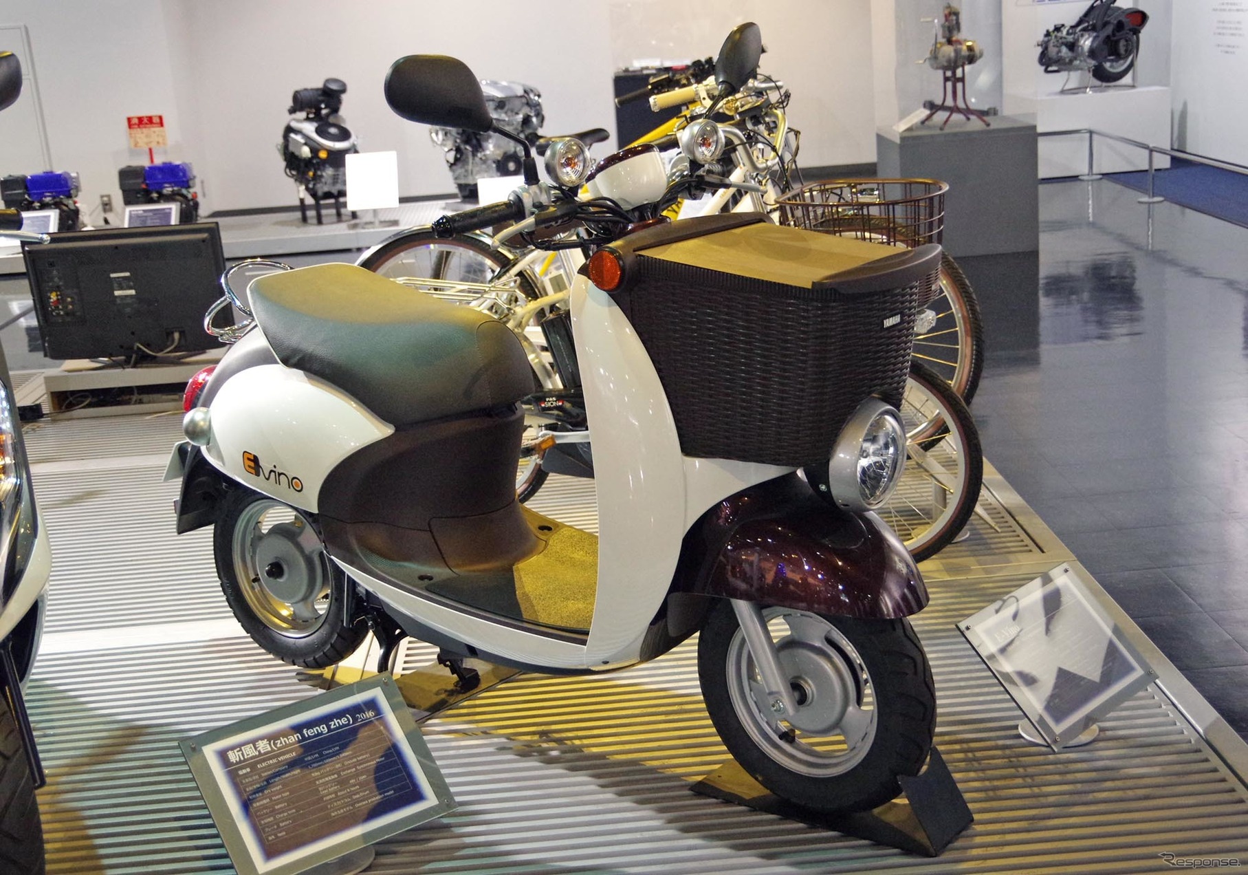 ヤマハの電動バイク「E-ビーノ」