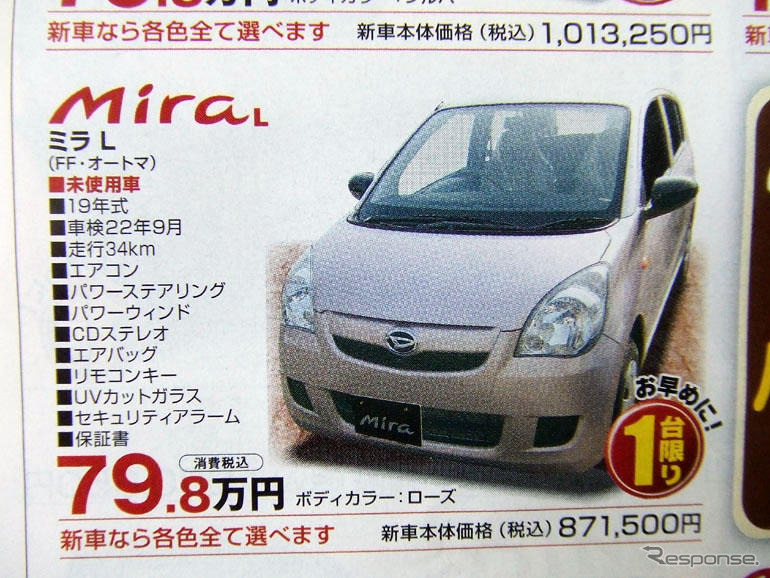 【明日の値引き情報】このプライスで軽自動車を購入できる!!　続