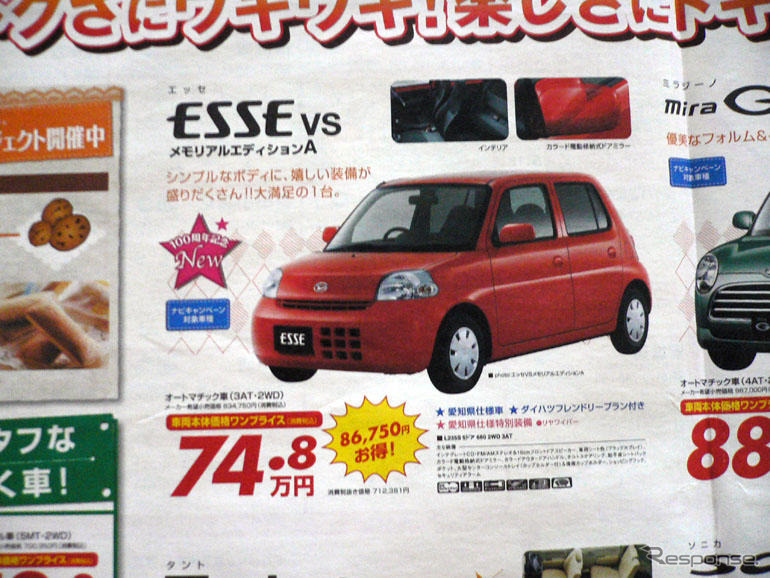 【おはよう値引き情報】ちっちゃい軽自動車＆背の低い軽自動車編