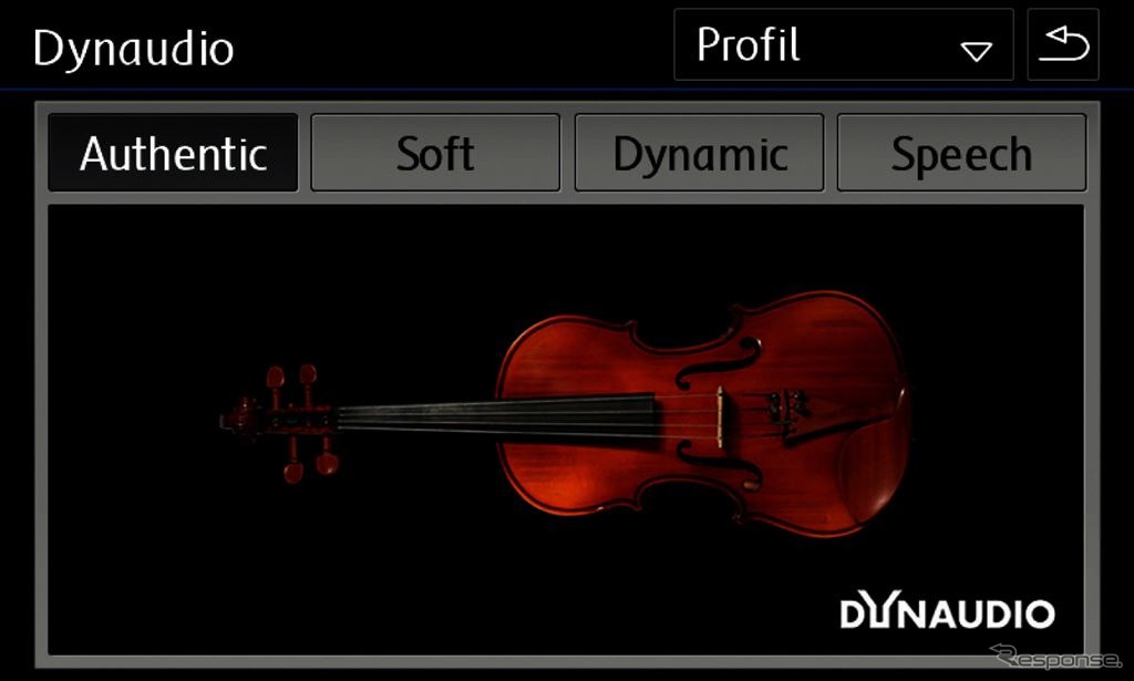 サウンド設定オリジナル画面