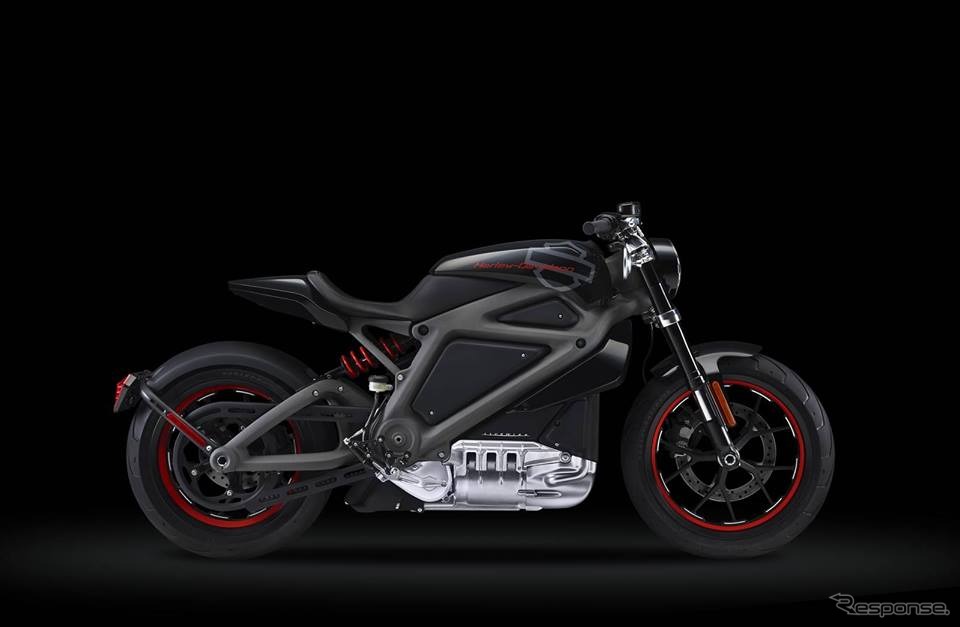 ハーレー・ダビッドソンが2014年に発表した電動バイクのコンセプトモデル、プロジェクト・ライブワイヤー