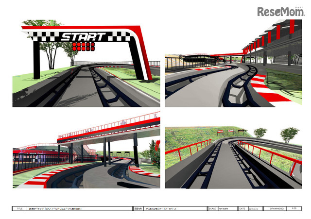 「DUEL GP」のコース図