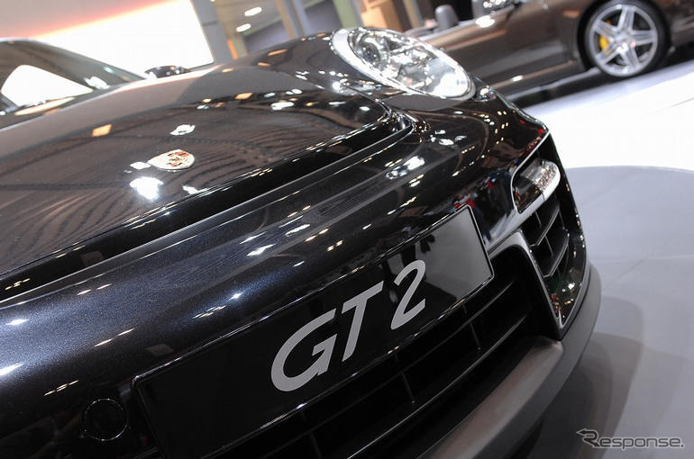 【東京モーターショー07】写真蔵…ポルシェ 911 GT2、パワフル