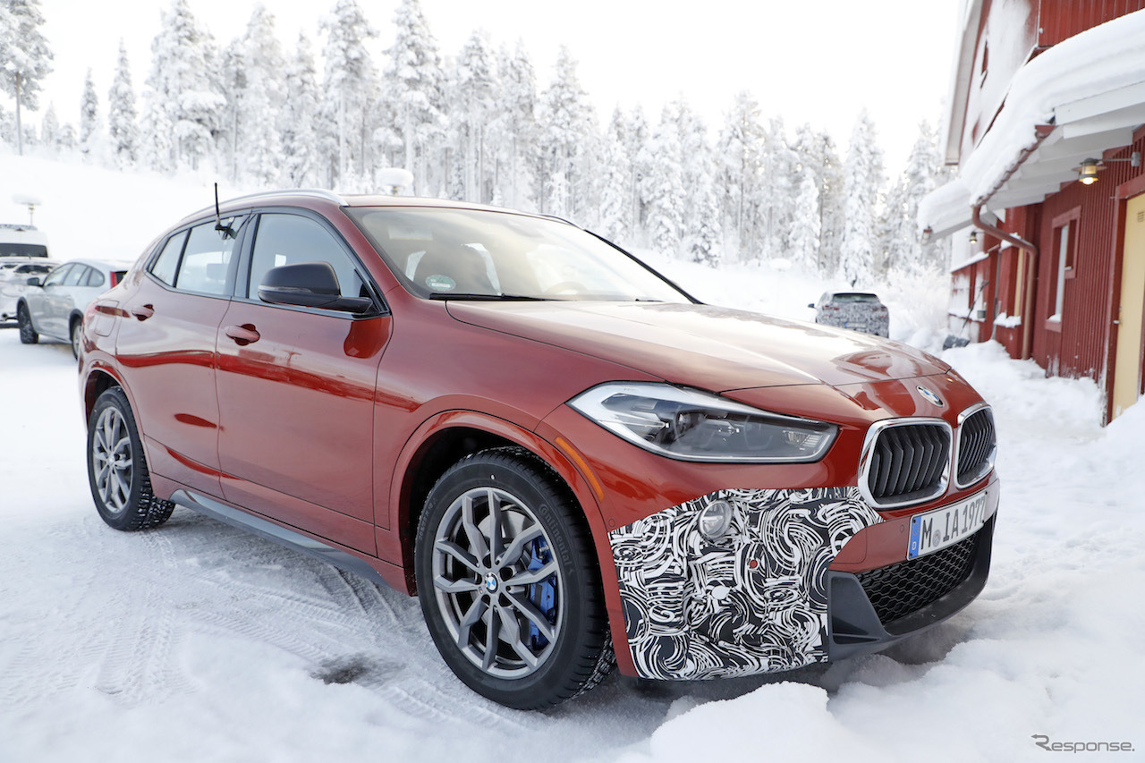 BMW X2 M235i スクープ写真