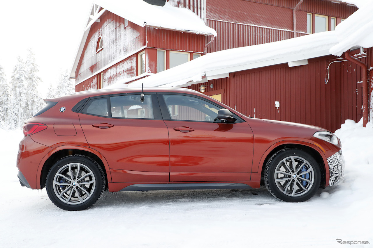 BMW X2 M235i スクープ写真