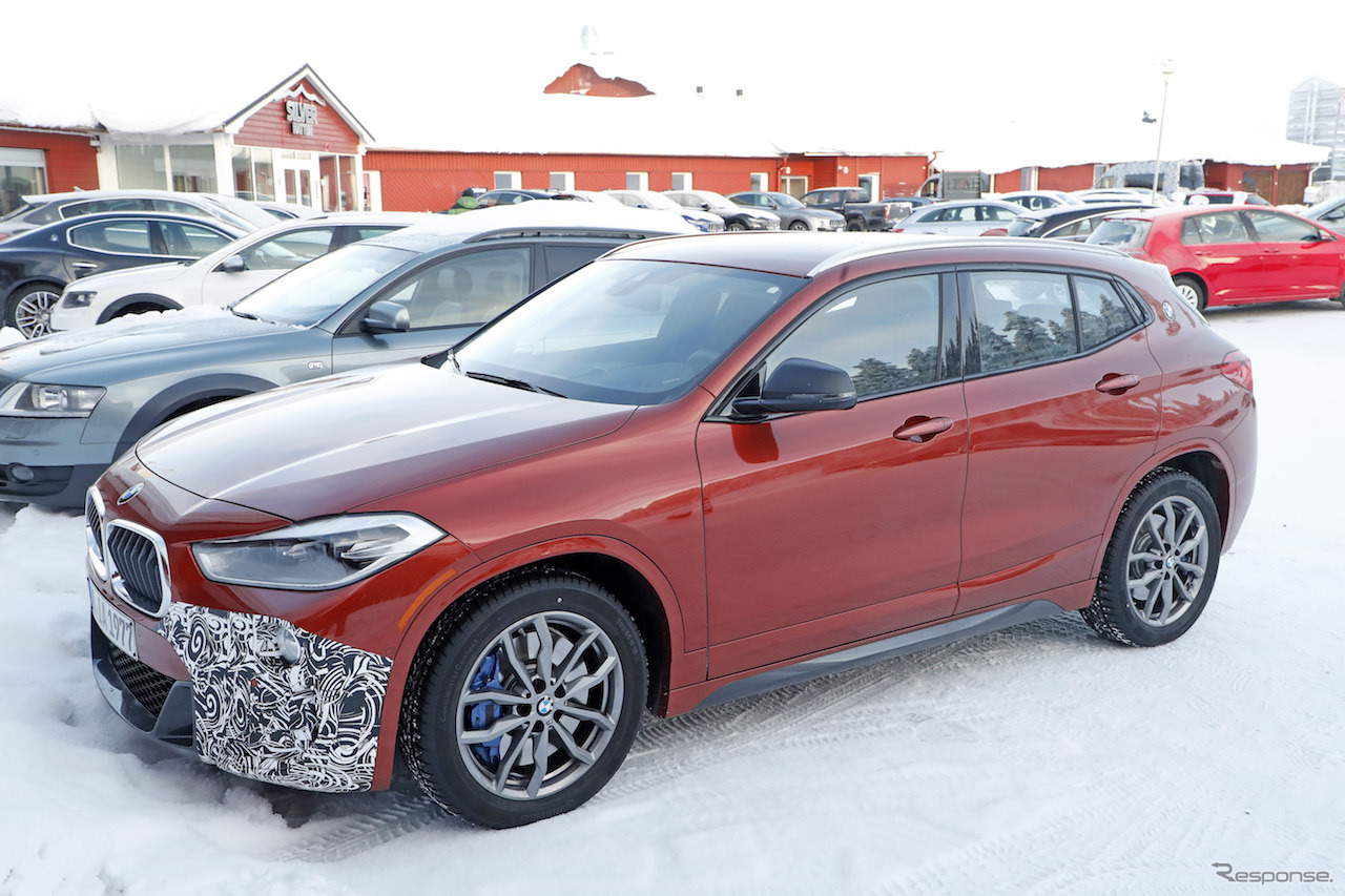 BMW X2 M235i スクープ写真