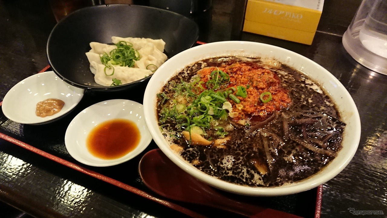 水餃子もラーメンと合わせて注文したい。