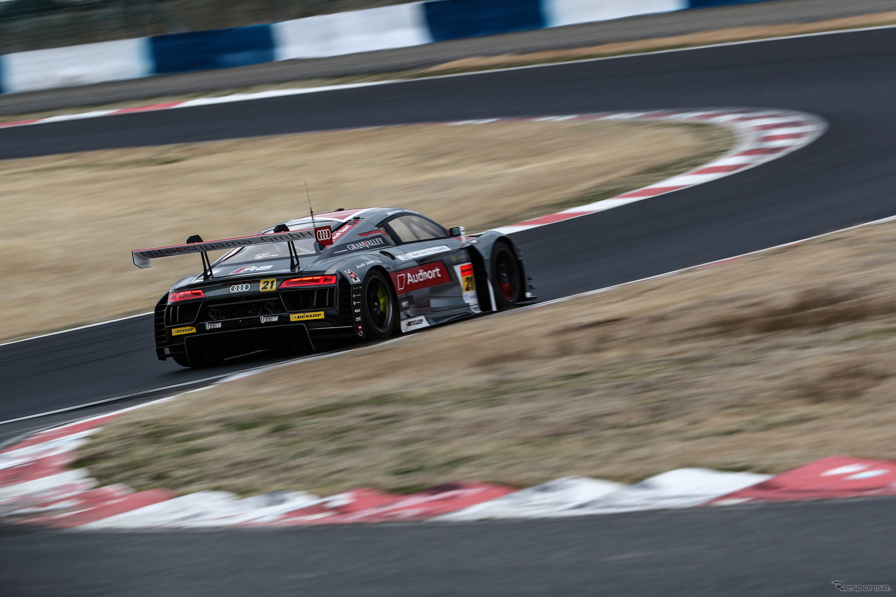 GT300クラス2日目総合3位タイムの#21 アウディ。