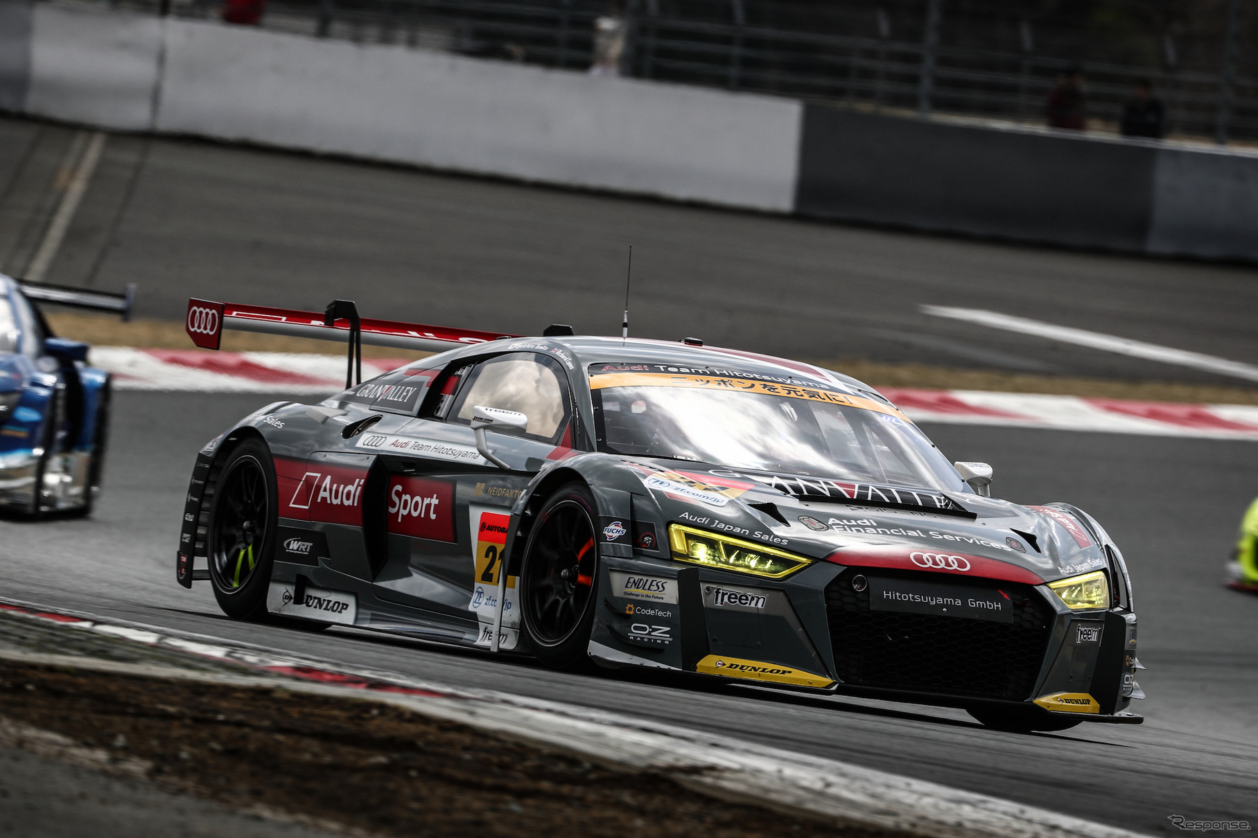 GT300クラス2位タイムの#21 アウディ。