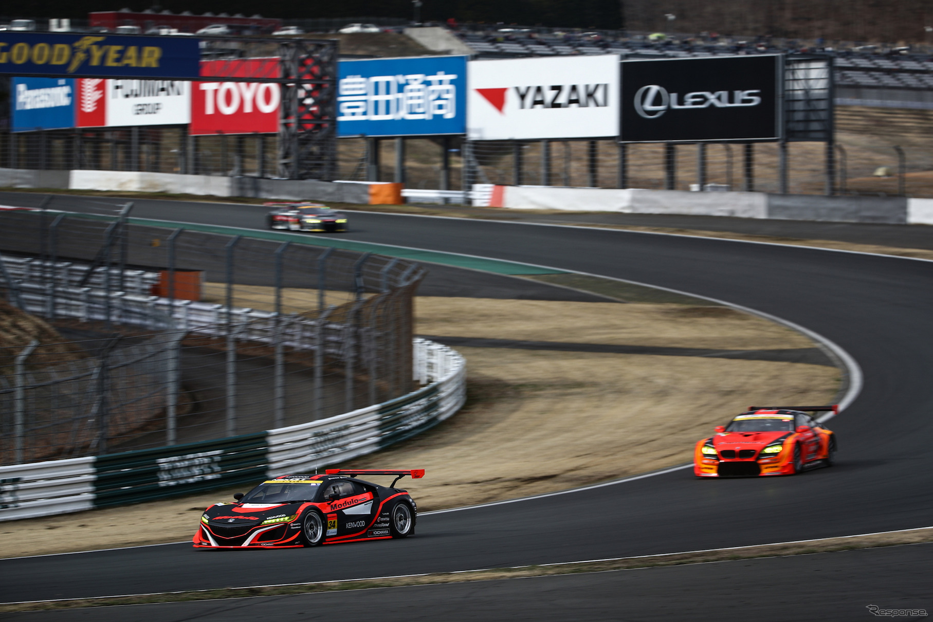#34 Modulo KENWOOD NSX GT3（左）