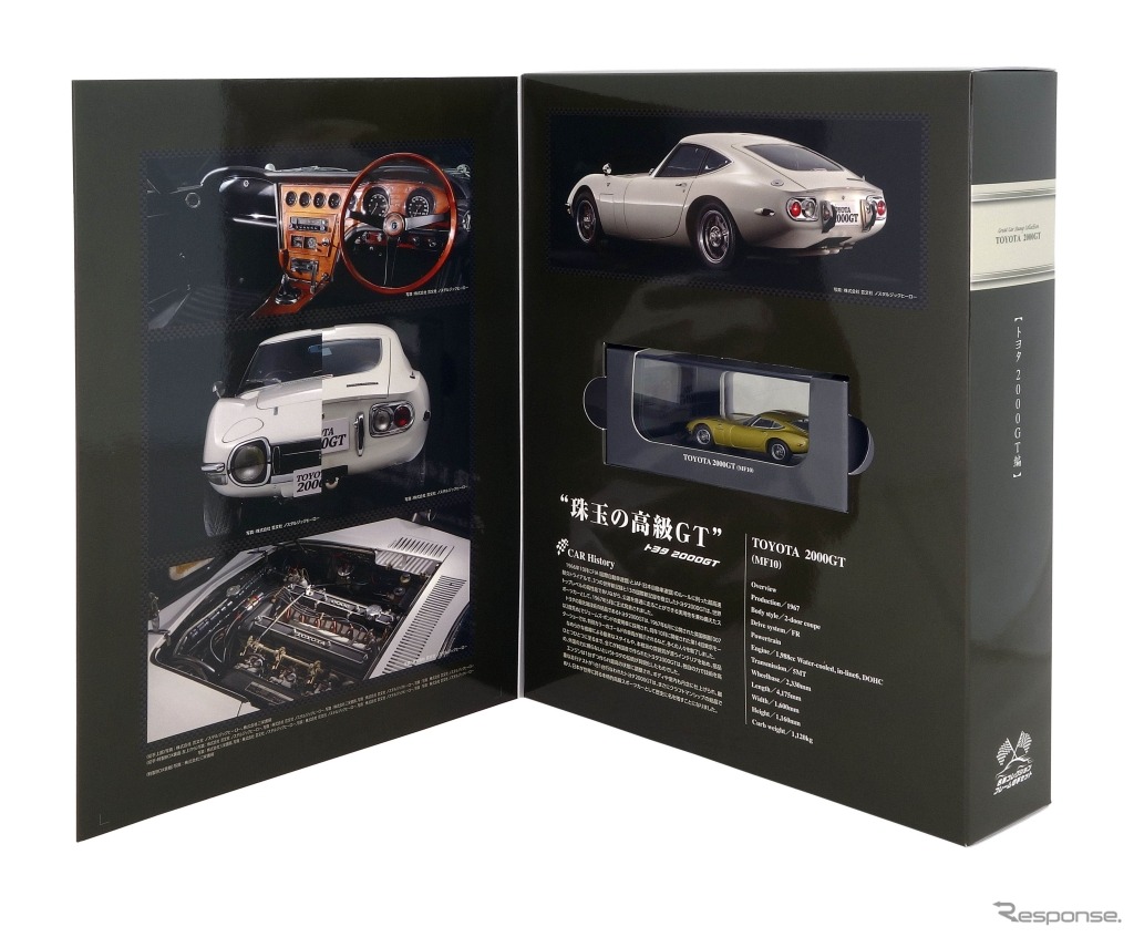 「名車コレクションフレーム切手セット トヨタ 2000GT編」