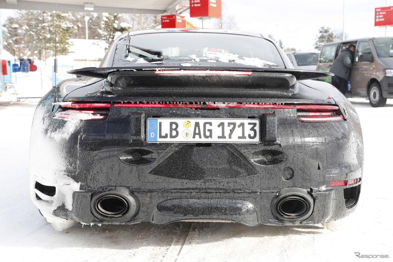 ポルシェ 911GT3 次期型スクープ