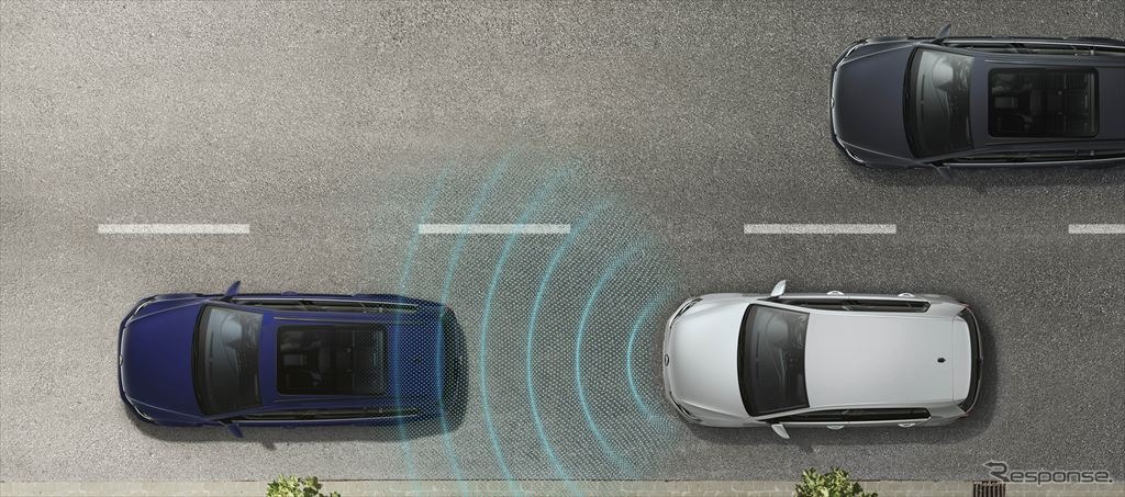 VW ゴルフ テックエディション 渋滞時追従支援システム Traffic Assist
