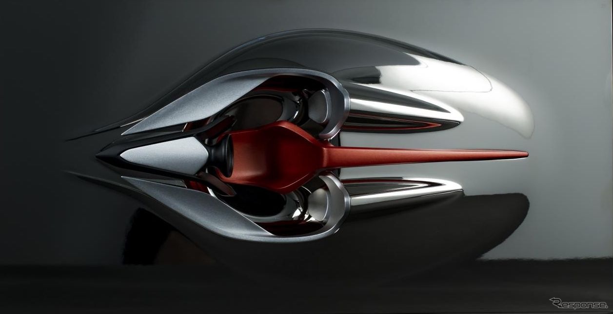 マクラーレン・ハイパー GTの3D彫刻