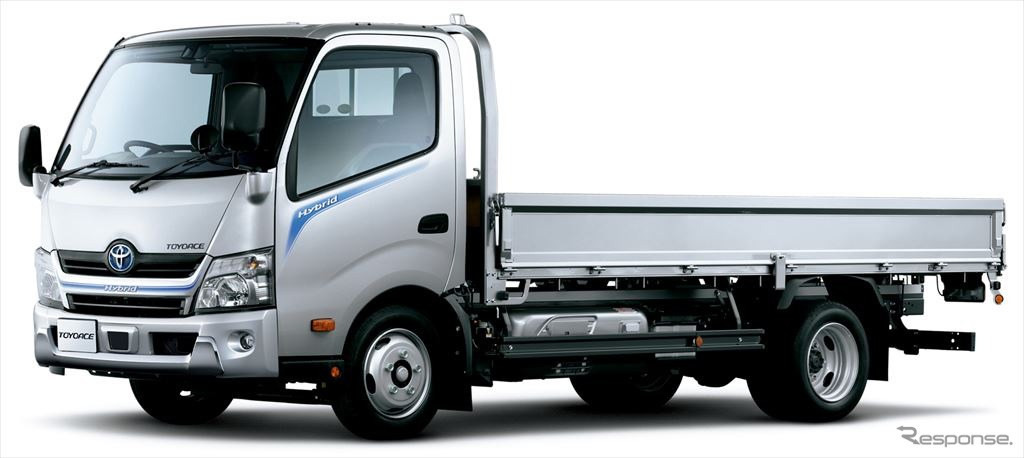 トヨエース カーゴ ワイドキャブ・ロングデッキ・フルジャストロー・2トン積・ディーゼルハイブリッド車・2WD・Gパッケージ装着車
