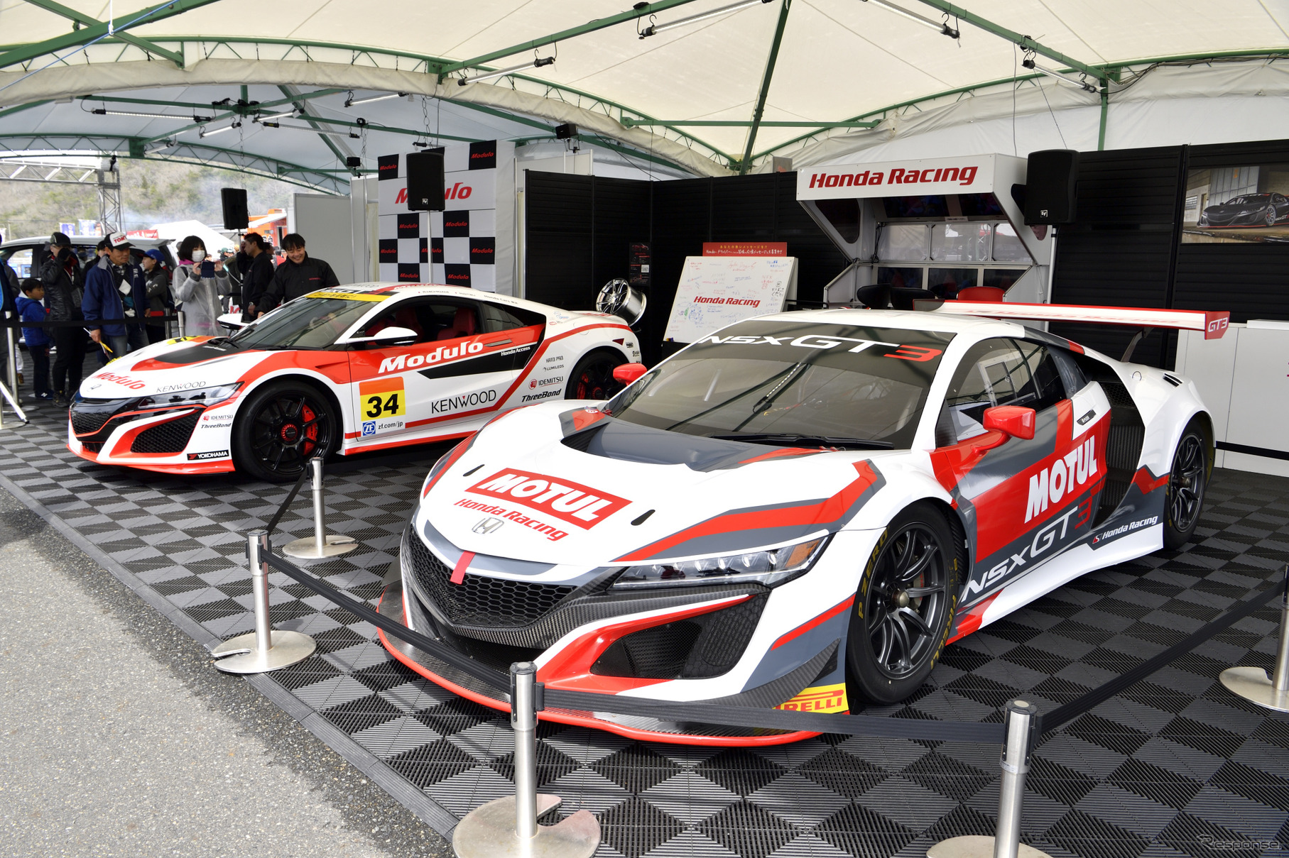 ホンダレーシングイベント風景
