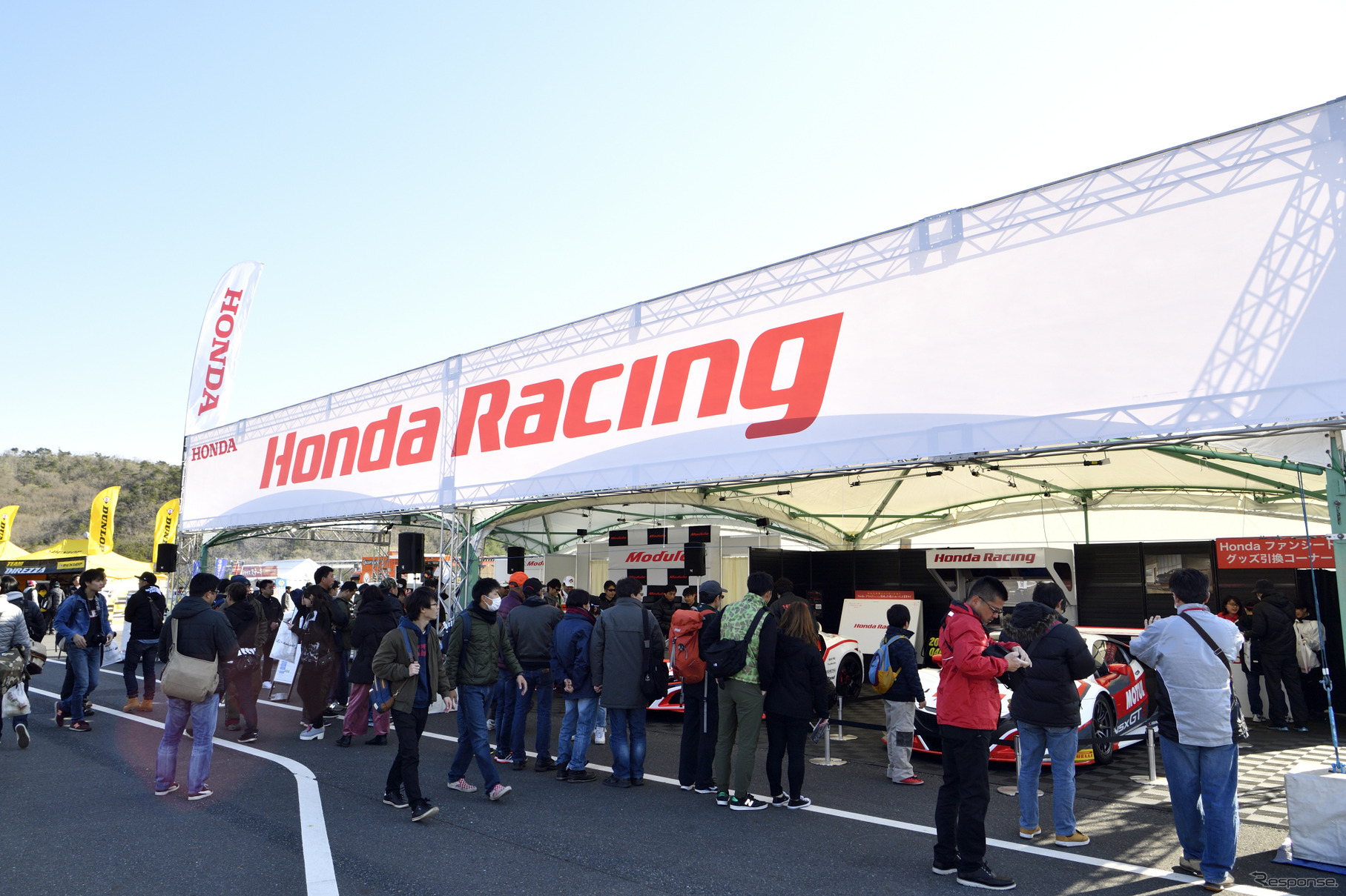 ホンダレーシングイベント風景