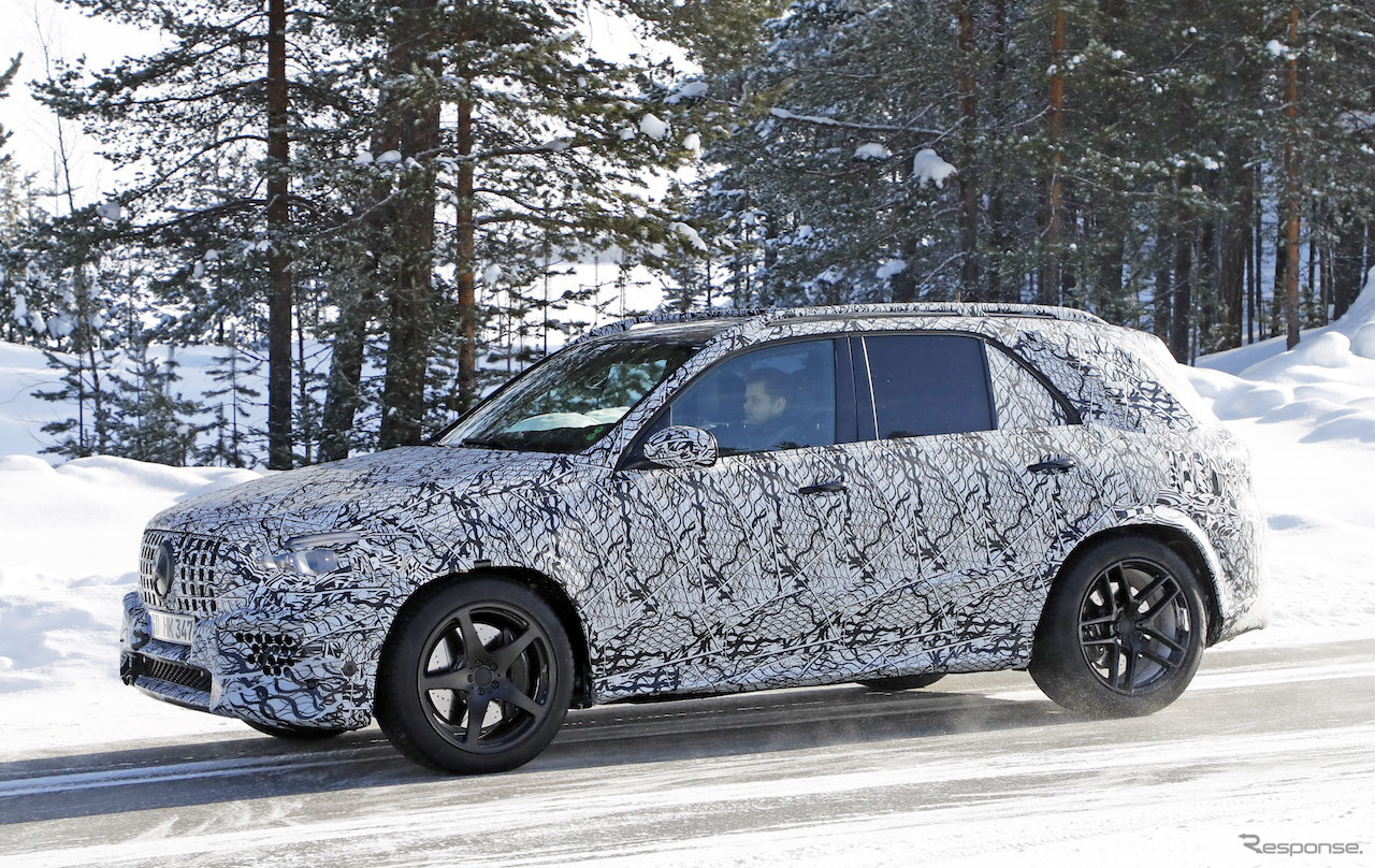 メルセデス AMG GLE63 スクープ写真