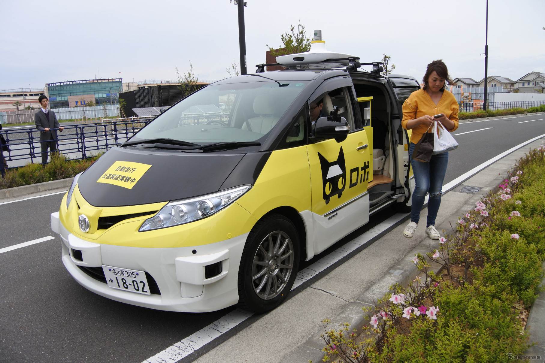 DeNAとヤマトの自動運転車両によるドライバーレス配送の実証実験