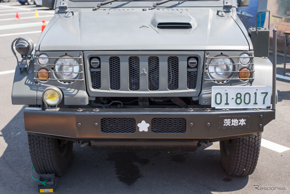 筑波サーキット・カーフェスティバル2018で自衛隊がブース出展（2018年5月5日）