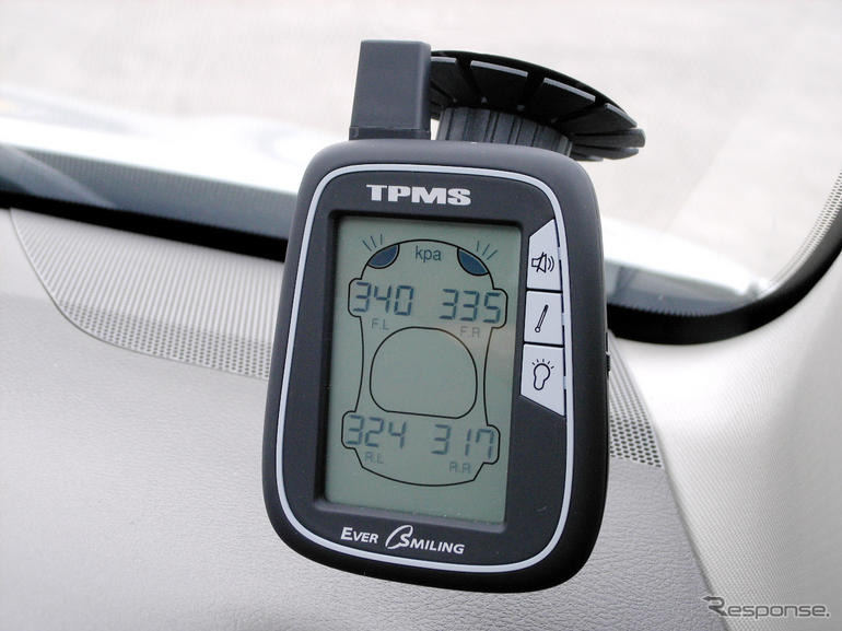 プロテクタ、タイヤのバルブキャップに装着する空気圧センサーを発売