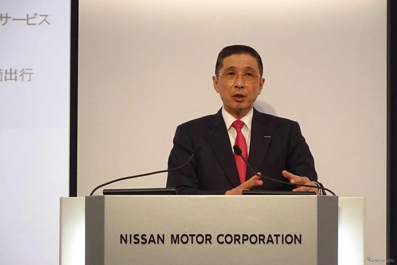 日産　西川廣人社長