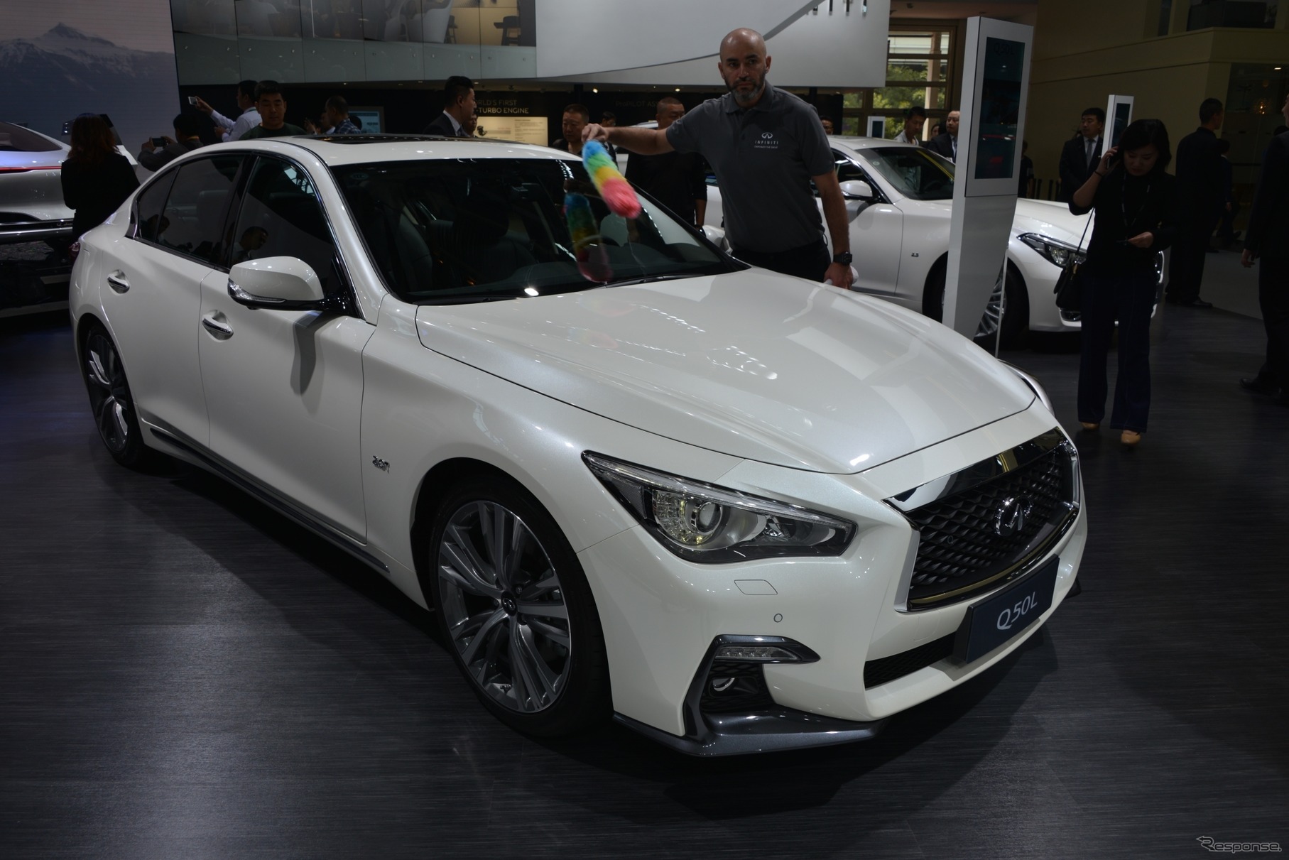 インフィニティ Q50L（日本名 日産 スカイライン）（北京モーターショー2018）