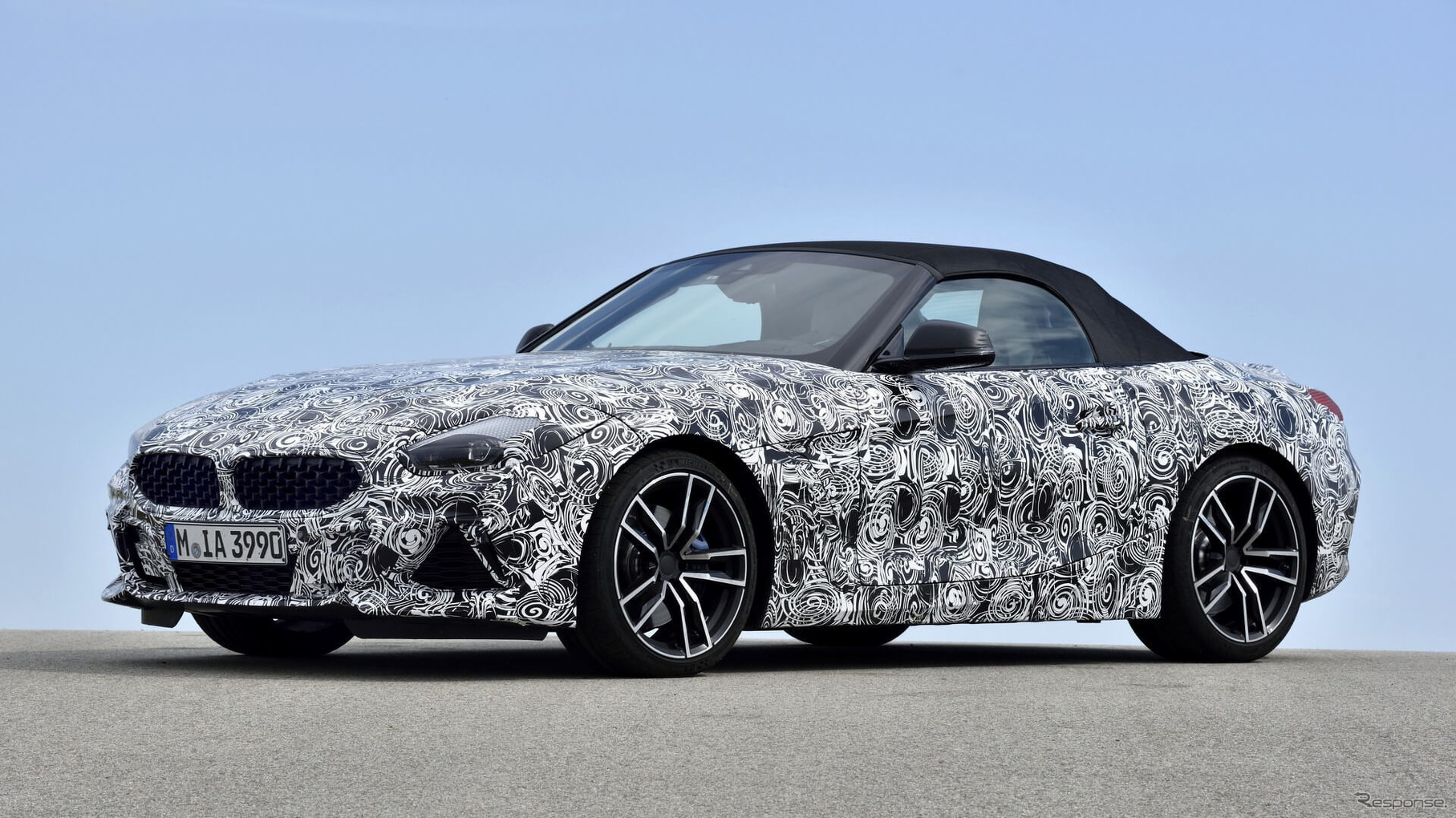 BMW Z4 新型の開発プロトタイプ