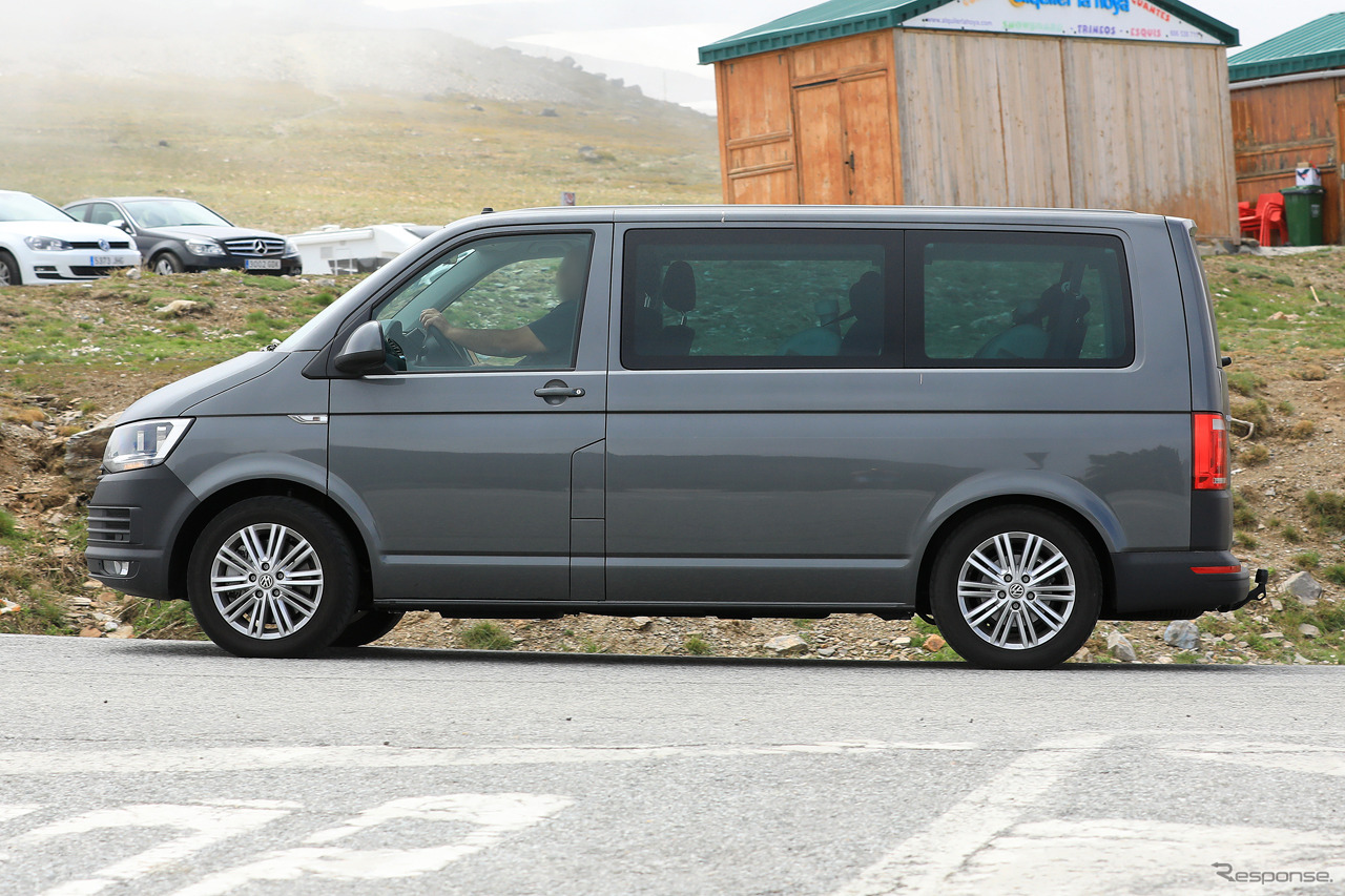 VW T7 スクープ写真