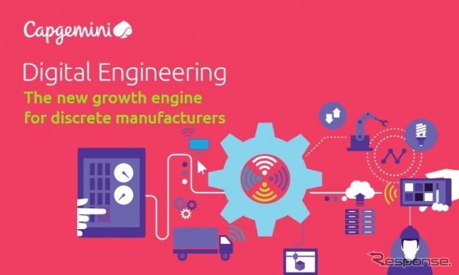 キャップジェミニは6月22日、『Digital Engineering: The new growth engine for discrete manufacturers（デジタルエンジニアリング：ディスクリート型製造業者のための新しい成長エンジン）』レポート