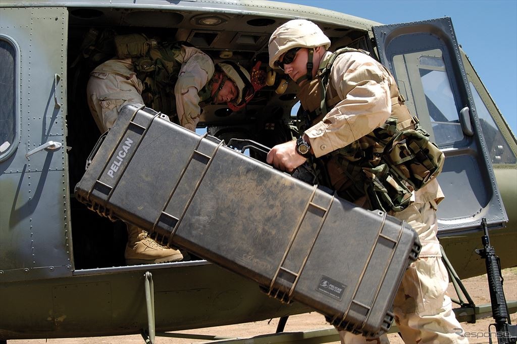 ペリカンケース使用イメージ