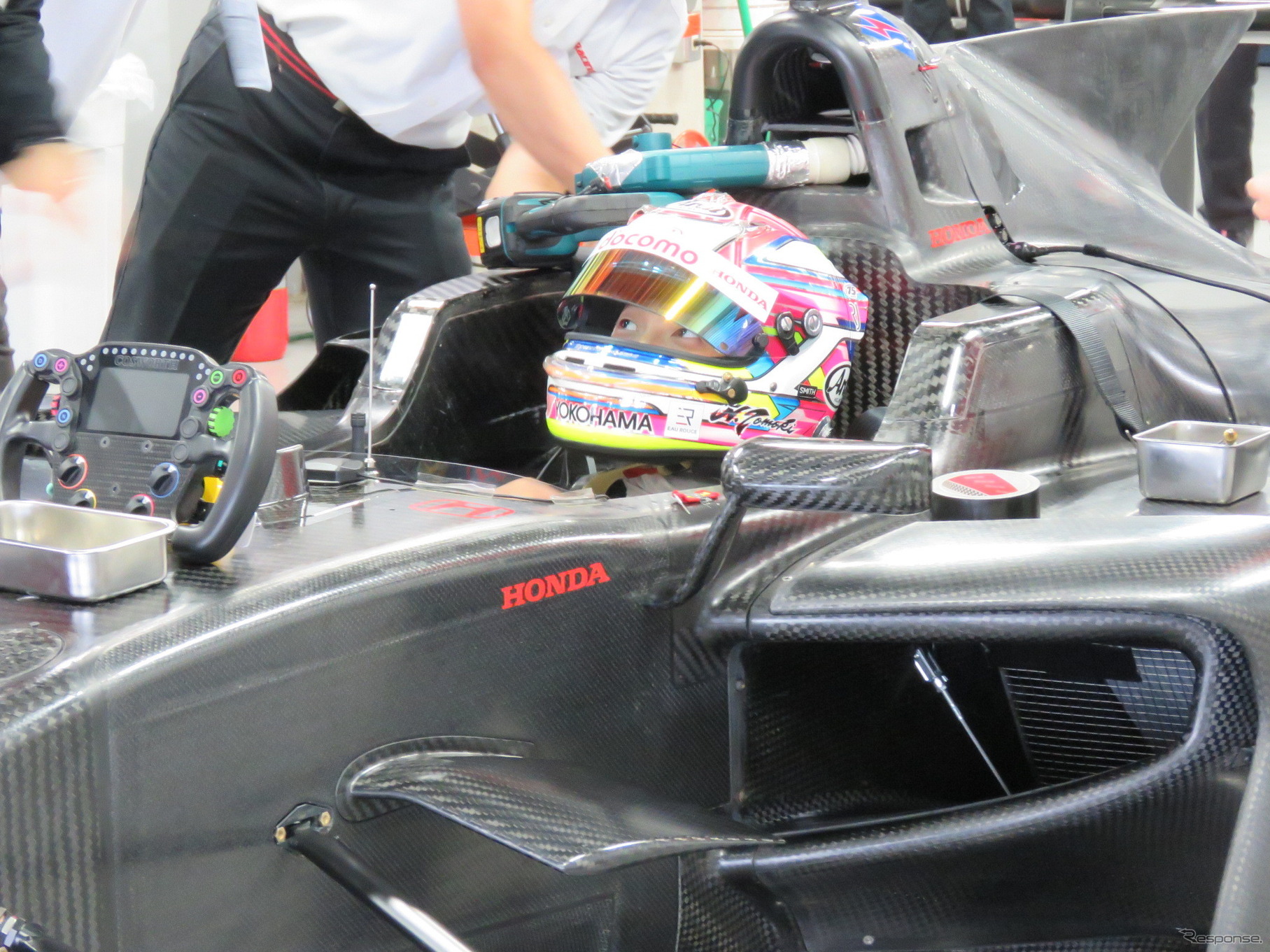 富士での「SF19」シェイクダウンテスト、2日目の模様。