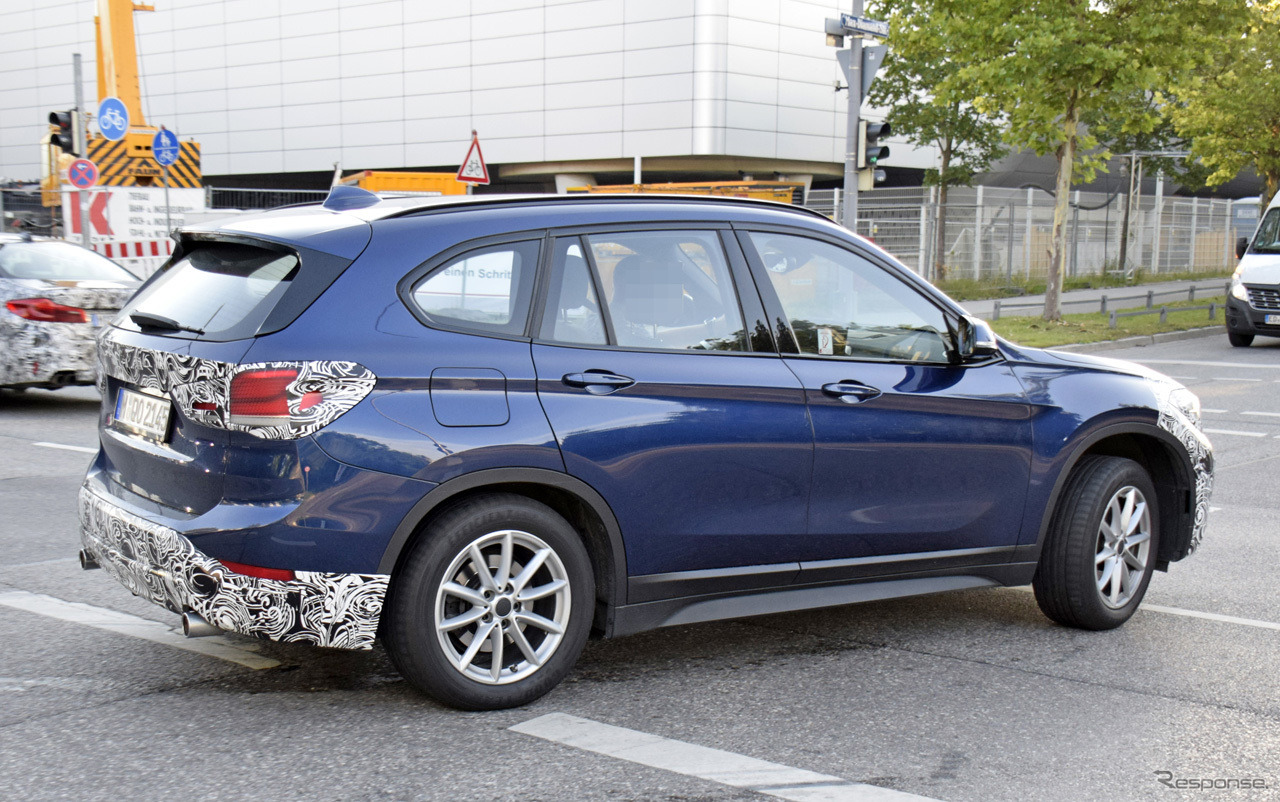 BMW X1 改良新型スクープ写真