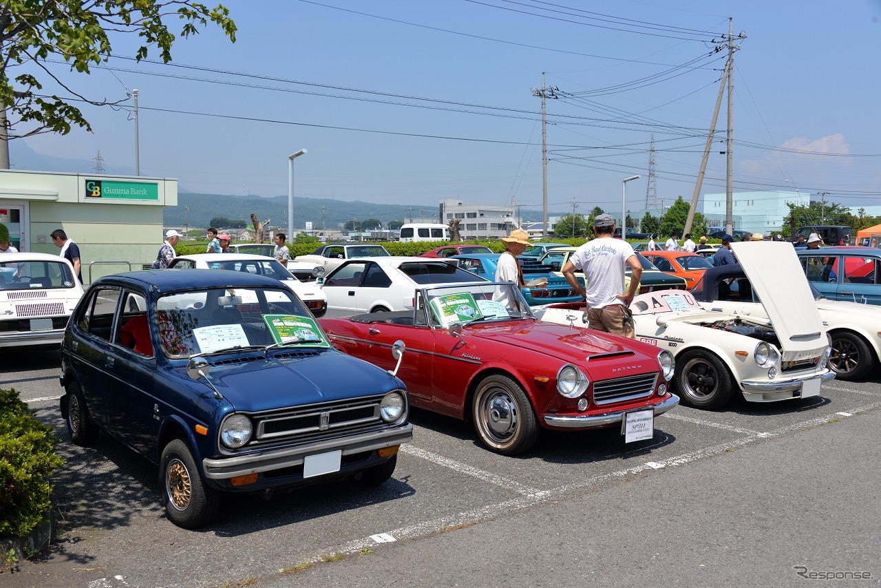 第1回 しぶかわ昭和の車展示会inスカイテルメ渋川