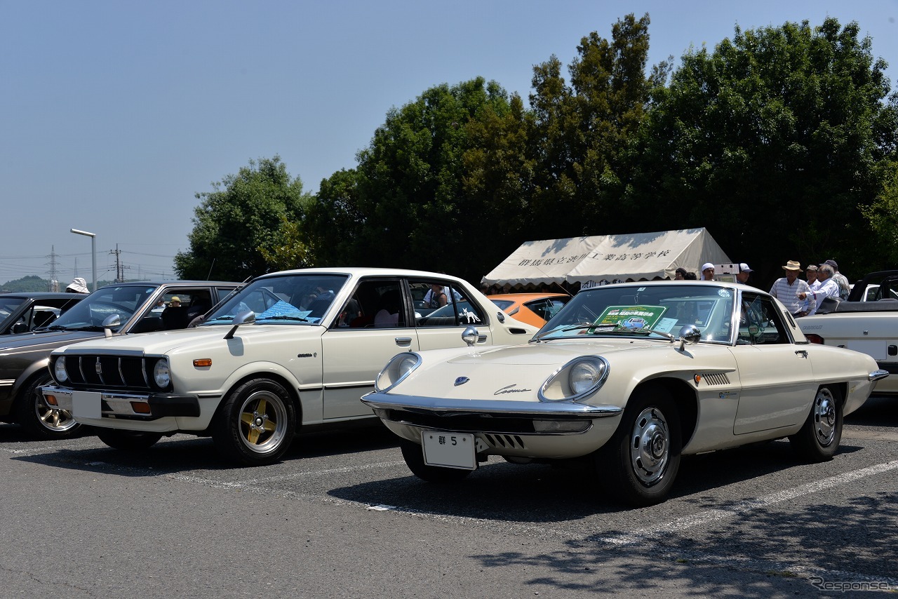 第1回 しぶかわ昭和の車展示会inスカイテルメ渋川