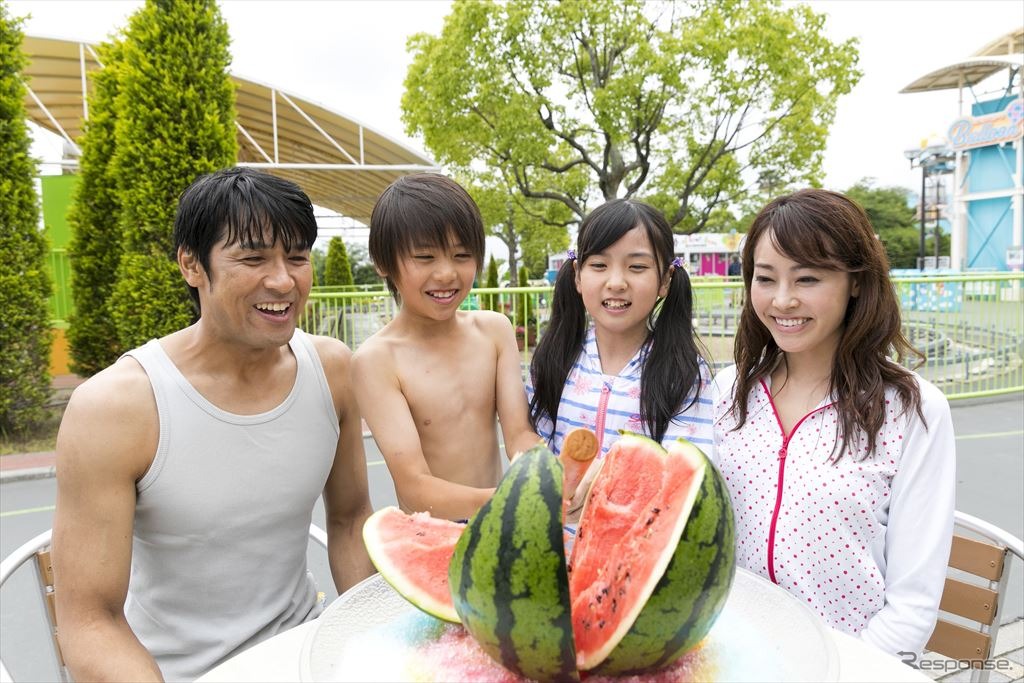 夏だ！パッカーン！スイカ割りかき氷