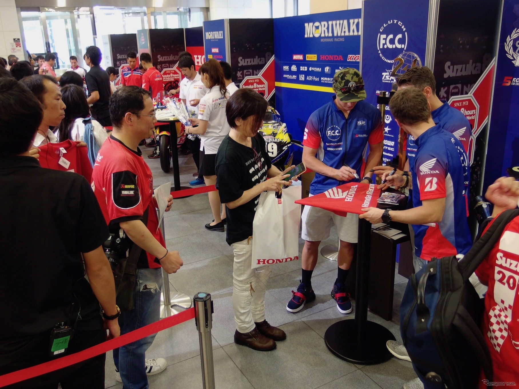 8耐プレPIT WALK（「鈴鹿8耐タイトル奪還！」ファンミーティング）