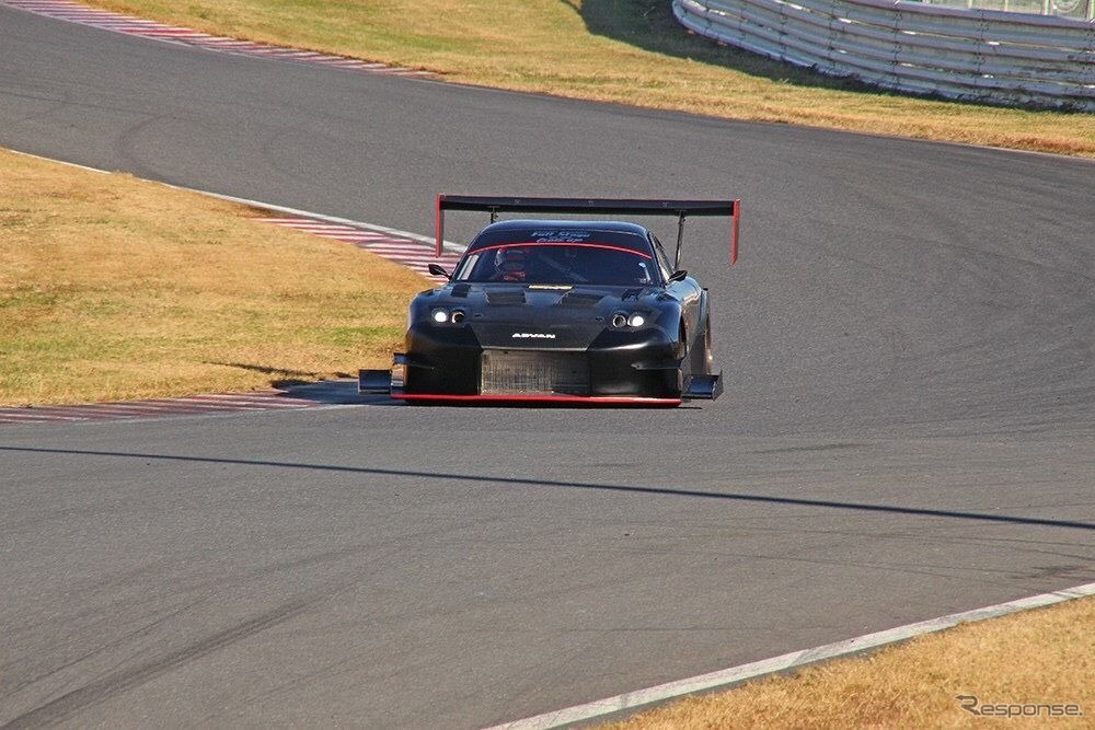 OS-FR7を搭載したテスト車両