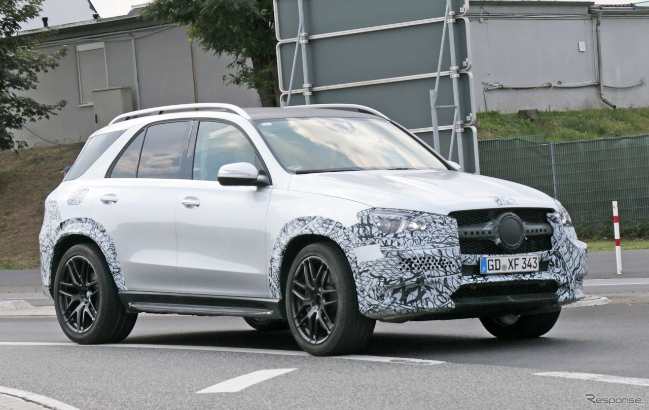 メルセデスAMG GLE53 スクープ写真