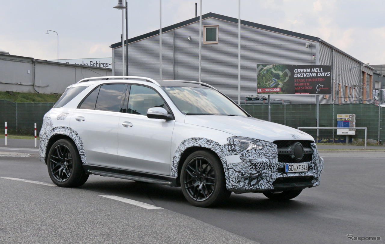 メルセデスAMG GLE53 スクープ写真