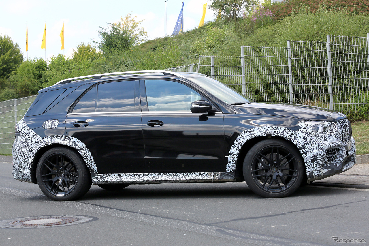 メルセデス AMG GLE 63 スクープ写真